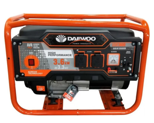 Бензиновий генератор Daewoo GDK3600 (3,6 кВт) Бензиновий генератор Daewoo GDK3600 (3,6 кВт)